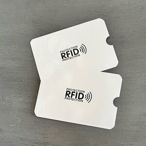 RFID Blocking Card Protector Sleeve Secure Credit Card Shield Anti-Theft Insert